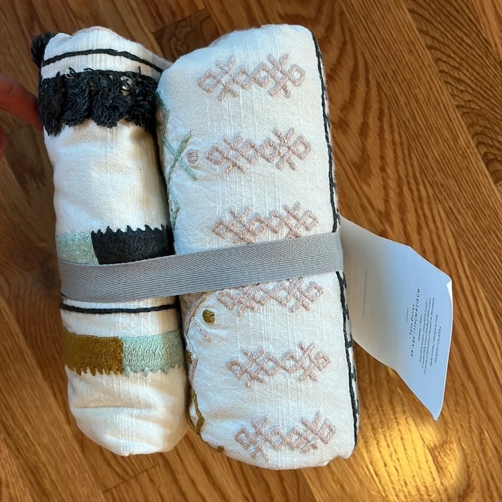 Anthropologie Kessabine Duvet Cover NWT Twin